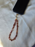 Carnelian Phone Charm