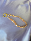 Peach Gemstone Phone Charm