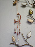 Red Jasper Butterfly Suncatcher
