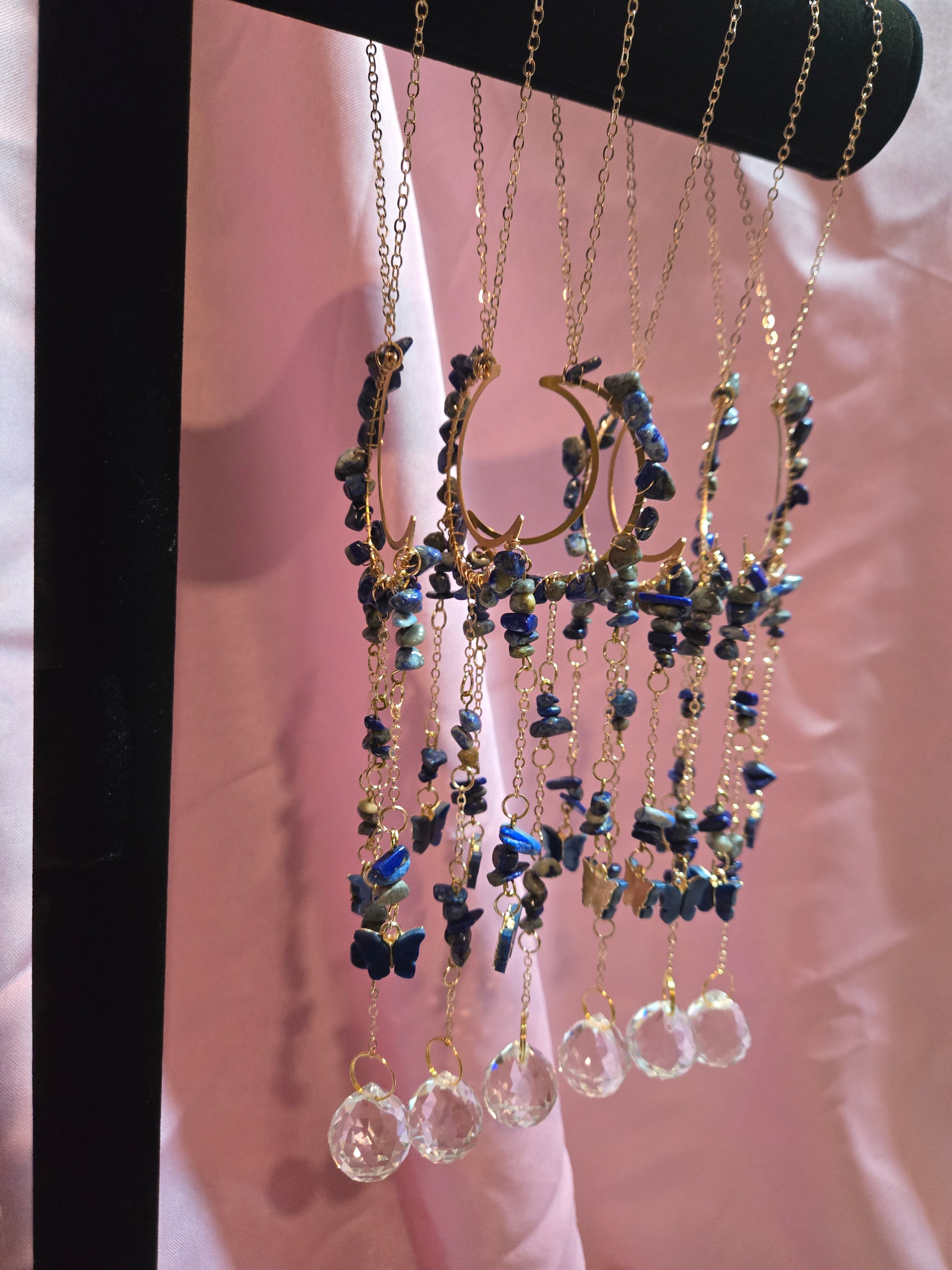 Lapis Butterfly Suncatcher