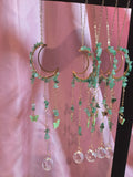 Green Aventurine Butterfly Suncatcher