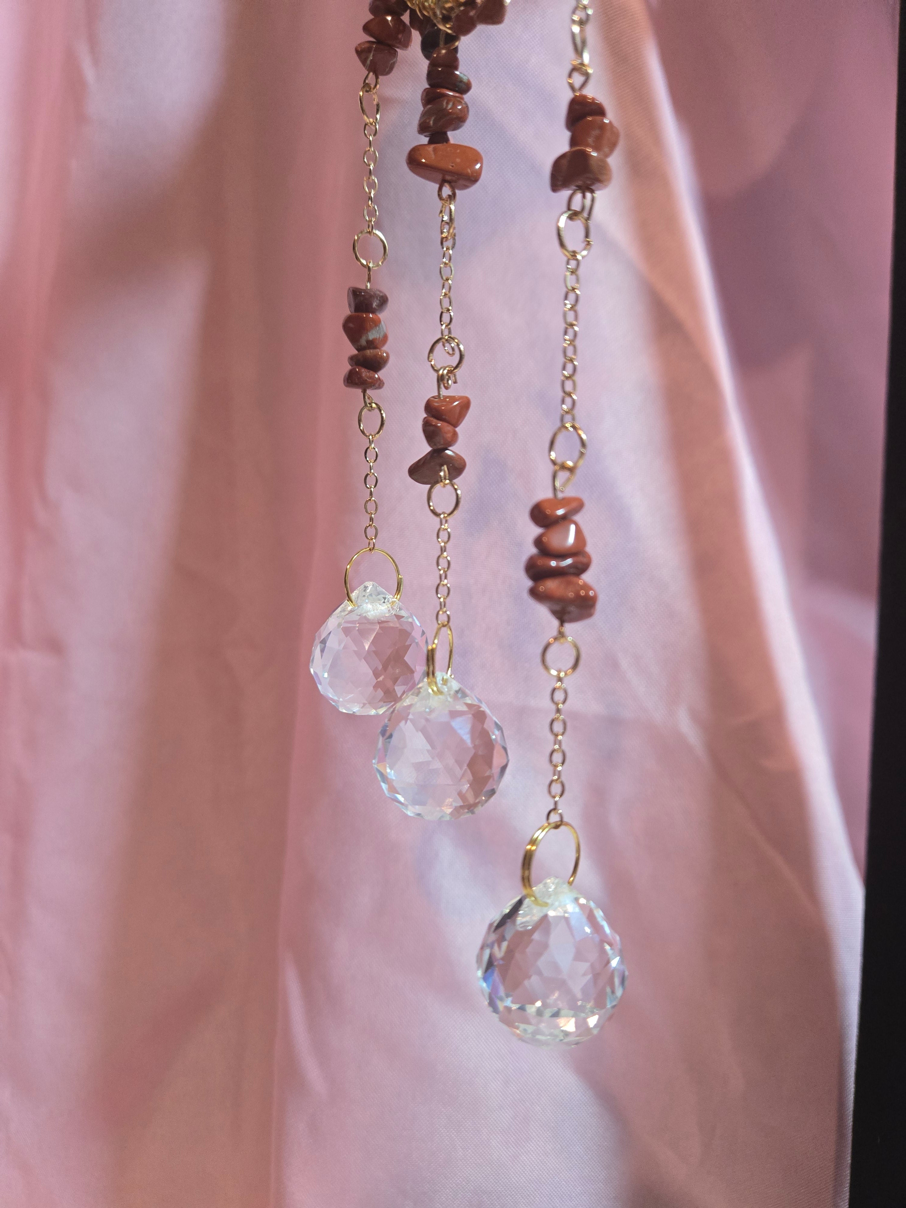 Red Jasper Suncatcher