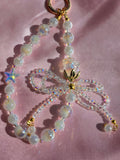 Crystal Bow Phone Charm